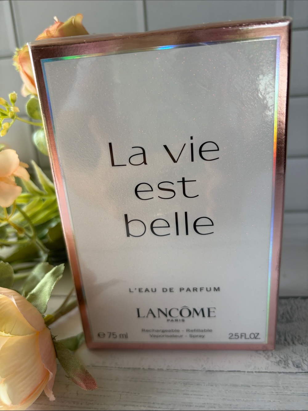 Lancôme La Vie Est Belle Eau de Parfum - Rose Gold & White Box